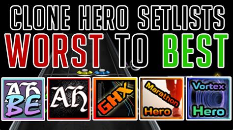 clonehero|clone hero list.